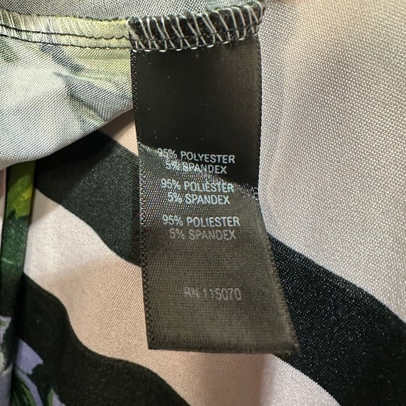 NWT Nina Leonard Tie Front Maxi Dress Size Medium - Picture 6 of 6